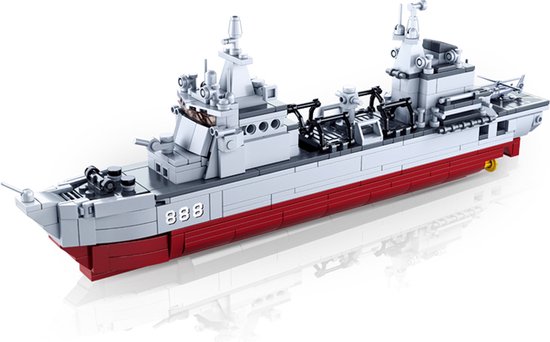 Sluban M38-B0701 - Bevoorradingsschip - Constructiespeelgoed - 497 bouwstenen van Sluban