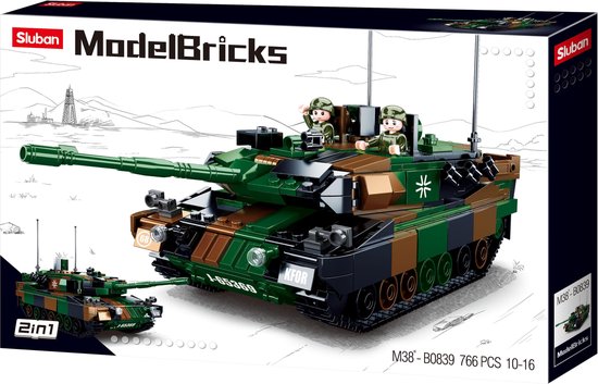 Sluban M38-B0839 - Main Battle Tank Europe van Sluban