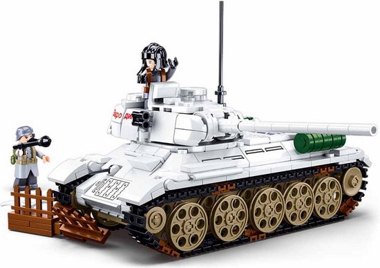 Sluban M38-B0978 - Winter Tank Russisch - 518 onderdelen - Bouwdoos van Sluban