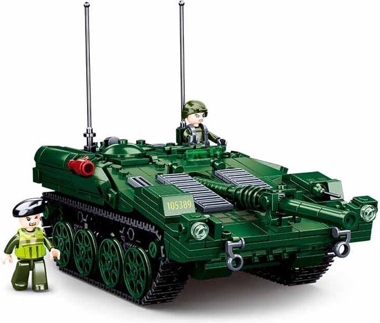Sluban M38-B1010 - STRV103 Gevechtstank - Model Bricks - 692 onderdelen - Bouwdoos van Sluban