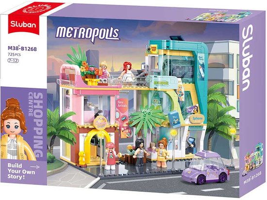 Sluban - Metropolis D.C. warenhuis, Sluban 1268, Bouwblokken, Sluban van Sluban