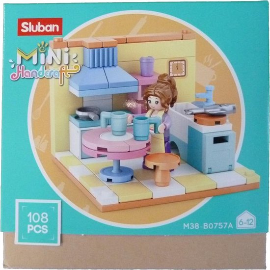 Sluban Mini Handcraft - Keuken van Sluban