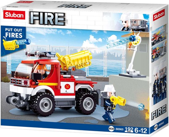 Sluban Off-Road Blus voertuig van Sluban