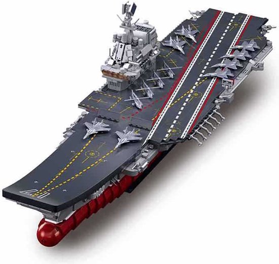 Sluban - Shandong Slagschip | WW2 army piratenschip | Technic creator educatief speelgoed | Expert bouwpakketten voor volwassenen | Classic icons zeeslag boot modelbouw | incl elementensplitser | 1413 bouwstenen | compatibel met LEGO & Mould King van Sluban