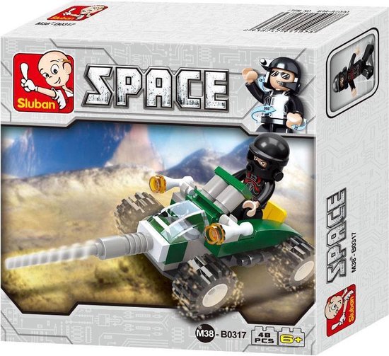Sluban Space - Space Quad M38-B0317Sluban van Sluban
