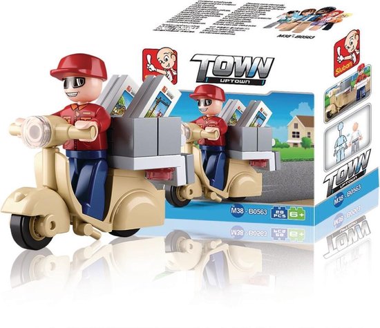 Sluban Town: Koerier (m38-b0563) van Sluban