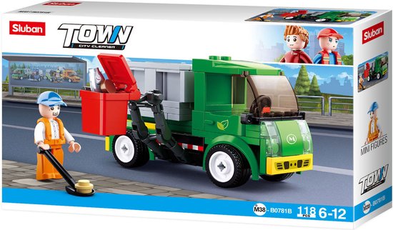 Sluban Town - Vuilniswagen van Sluban