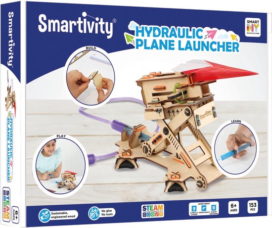 Smartivity Hydraulic Plane Launcher van Smart