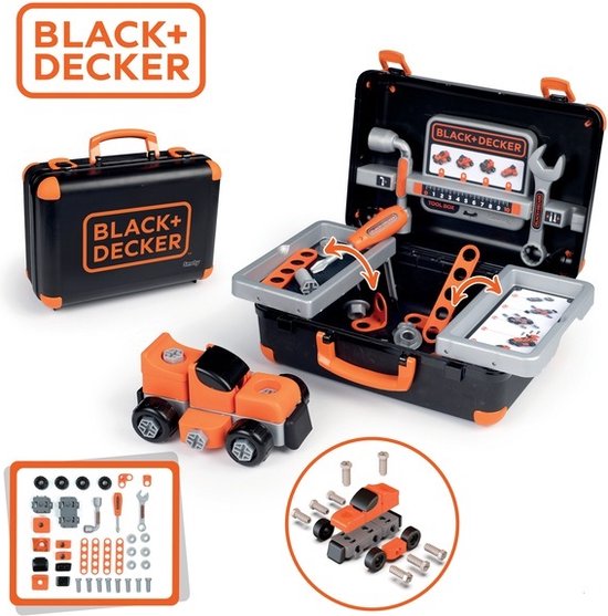 Smoby - Speelgoed Gereedschapskoffer - Black+Decker - Kinderen van Smoby