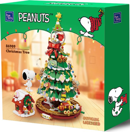 Snoopy Christmas Tree van Merkloos