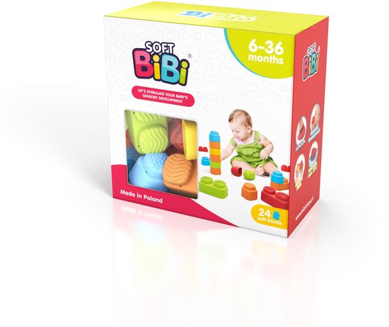 Soft Bibi - 70200 - Sensory Blocks van Beleduc