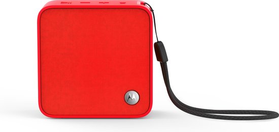 Sonic Boost 210 speaker - compact - 6W - Bluetooth - rood - ingebouwde microfoon van Imperial