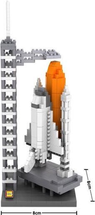 Space Shuttle LOZ Blokken 3D 9384 van LOZ