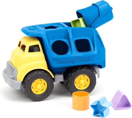 Speelgoed vrachtwagen met vormen - Green Toys van SpeelGoed