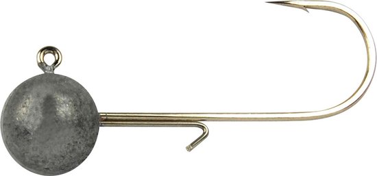 Spro - Round Jig Head | Grijs | 3.5g | 4st - Zilver van Spro