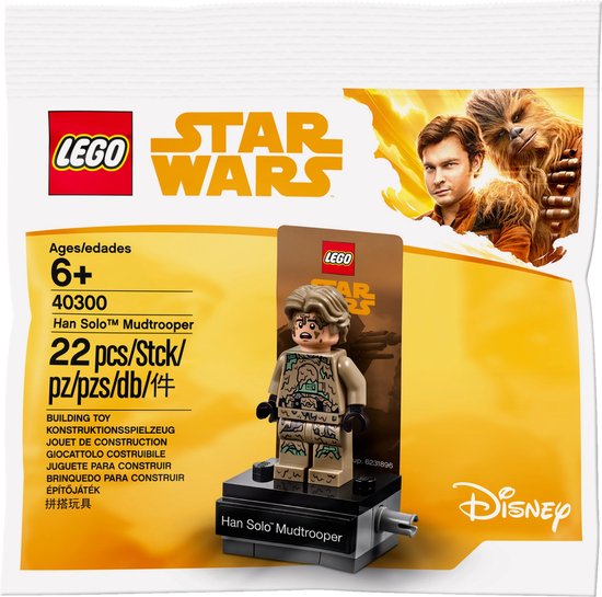 Star Wars Han Solo minifiguur van LEGO