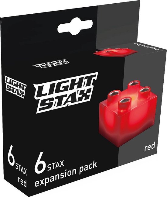 STAX M04003 Uitbreiding Rood (6 St. 2x2) van STAX