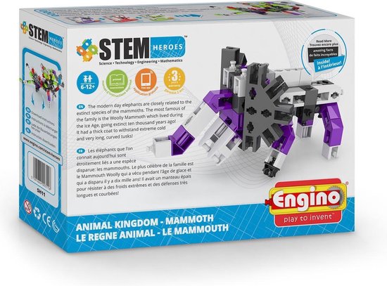 STEM HEROES ANIMAL KINGDOM: MAMMOTH SH11 van Engino