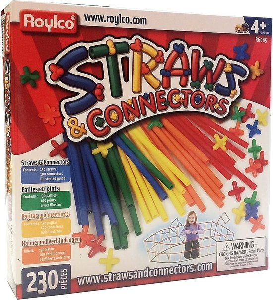 Straws & Connectors 230-delig van SES Creative