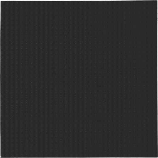 Strictly BRIKS LBP32BK Bouwplaat 32x32 Zwart van Strict