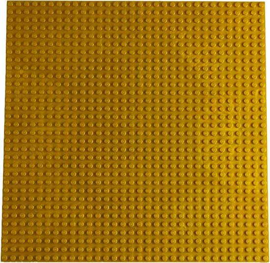 Strictly BRIKS LBP32MTMG Bouwplaat 32x32 Metallic Goud van Strict