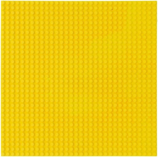 Strictly BRIKS LBP32YL Bouwplaat 32x32 Geel van Strict