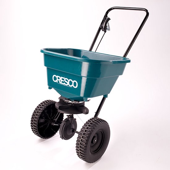 Strooiwagen voor zout 25 liter | Voor strooizout - Kunstmest - Zaad - PVC zoutbak van Kinzo