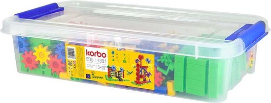 Tandwielen kleurrijk 430-delig STEM - Korbo van T