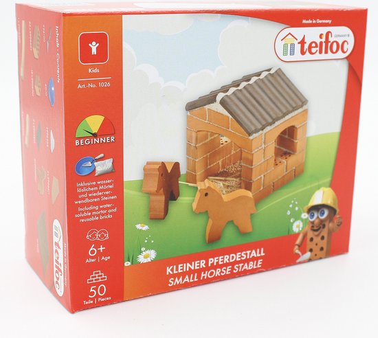Teifoc® Metsel je Eigen Paardenstal - Hobbypakket - Cement is Wateroplosbaar van Teifoc