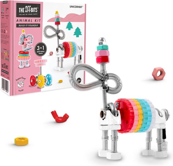 The Offbits Bouwpakket Animal Kit Unicorn van T