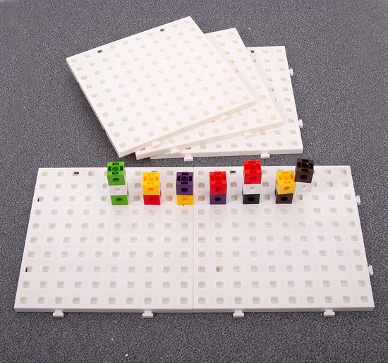 TickiT 2Cm Linking Cubes Baseboard van Tickit