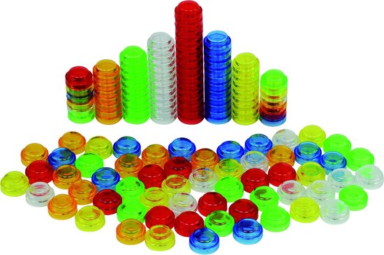 TickiT - Stapelbare Telstenen (500 stuks) van Tickit