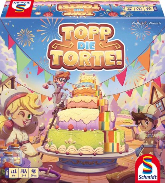 Topp de taart! Schmidt Spiele 40659 1 st van Merkloos