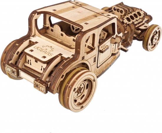 Ugears Hot Rod Furious Mouse Auto van Ugears