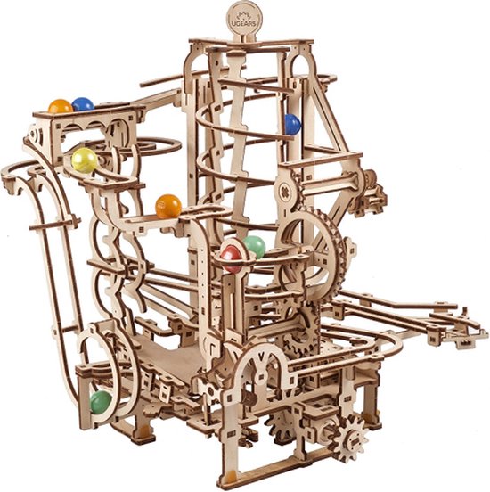 Ugears Knikkerbaan #4 Spiral Hoist van Ugears