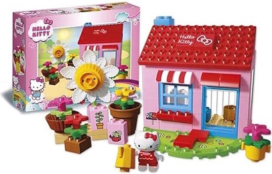 Unico Hello Kitty Huis - 75 delig - 8696 | Geschikt voor Duplo van Merkloos