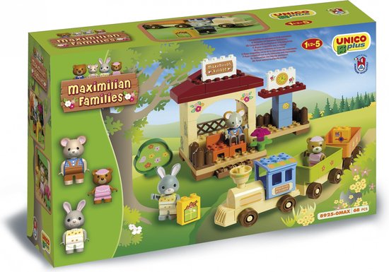 Unico Maximilian Families Treinstation 68-delig van Unico.
