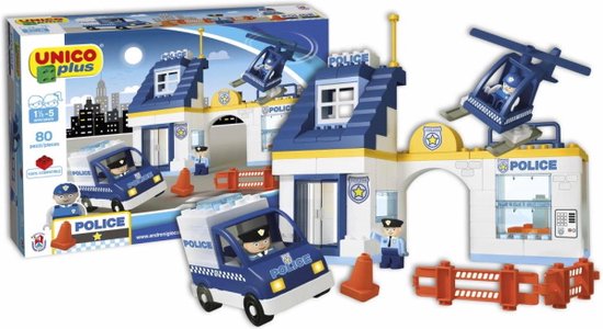 Unico Plus Combideal Politie Bouwsets van Unico.