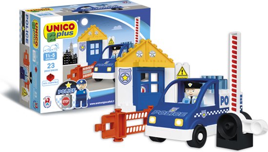 Unico Plus - Politieauto met politiebureau van Unico.