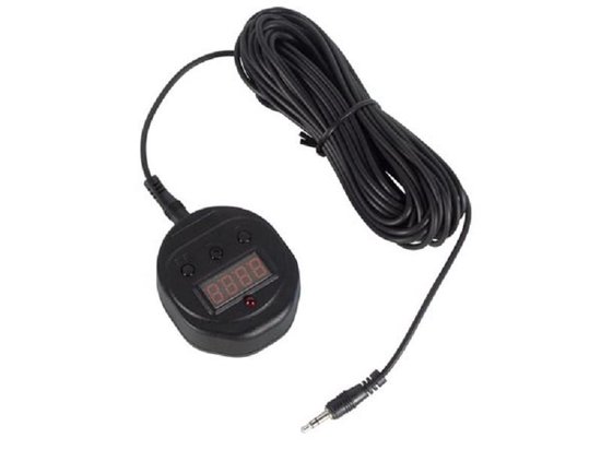 Velleman Teller voor bewegingsmelder PEM7D en PEM7DW, 4 digits, led, zwart van Velleman