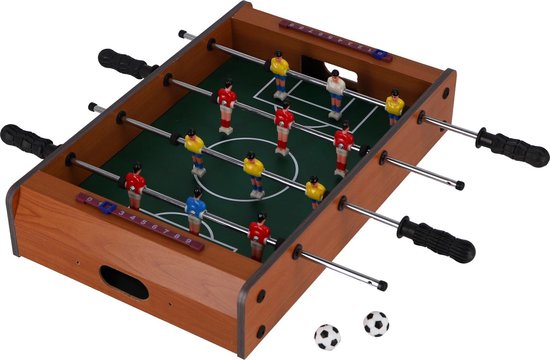 Voetbaltafel klein 48,5 X 30,5 X 5,9 cm van Merkloos