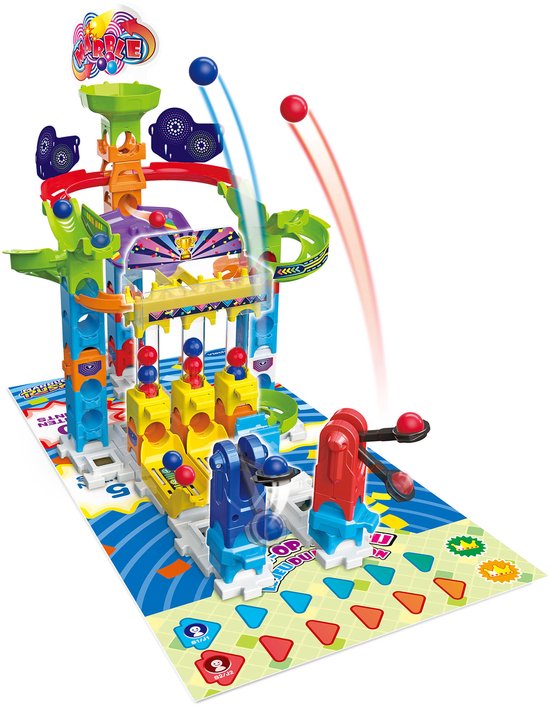 VTech knikkerbaan speelgoed Marble Rush Gaming Set S300 multicolor. van Merkloos