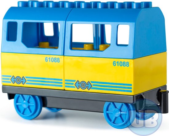 Wagon blauw aansluitend op bestaande treinen van Jagermeister