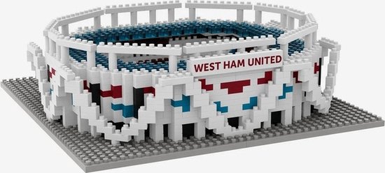 West Ham United - 3D Mini BRXLZ miniatuur stadion - Olympisch Stadion - 18x13x8 centimeter van FOCO