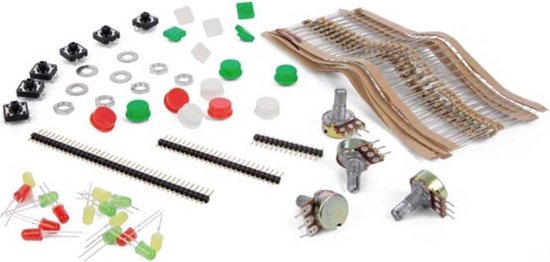 Whadda Accessoireset Solderen Staal Groen/rood 262-delig van Whadda