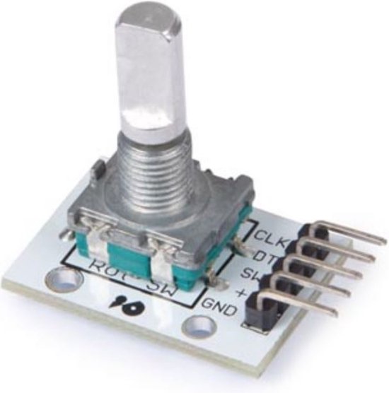 Whadda Digitale Encoder 26 X 19 Mm Pcb/messing Zilver van Whadda