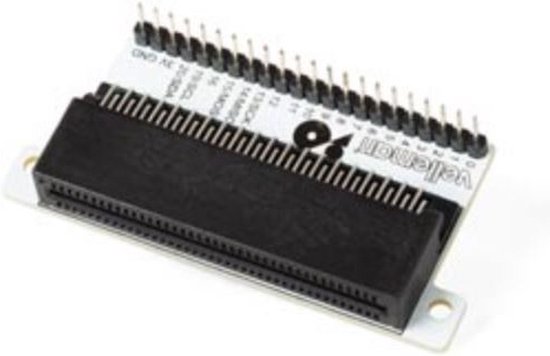 Whadda Gpio-adaptor Module Voor Microbit 22-polig Staal Zwart van Whadda