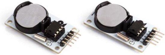 Whadda Realtime Klokmodule Ds1302 Staal Grijs/zwart 2 Stuks van Whadda