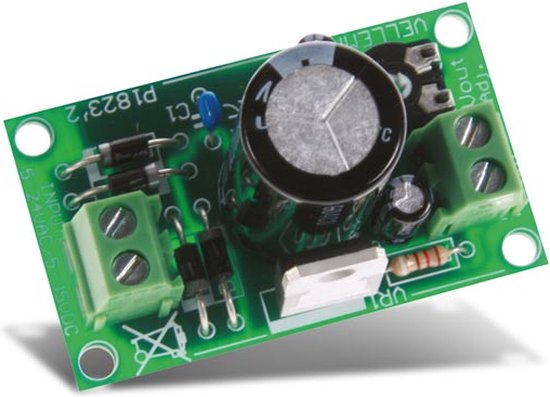 Whadda Soldeerkit, DIY, stabiele 1 A voeding, spanningsbereik 1.5-35 V, overbelastingsbeveiliging van Whadda