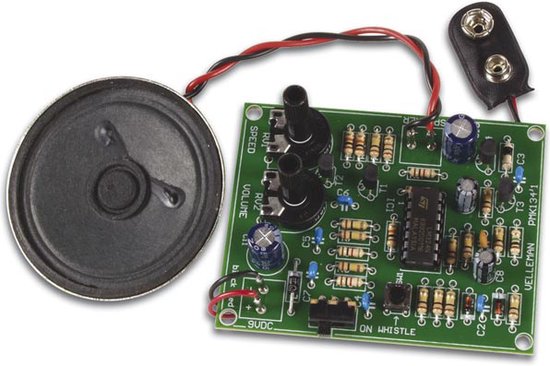 Whadda Soldeerkit, geluidengenerator, stoomlocomotief van Whadda